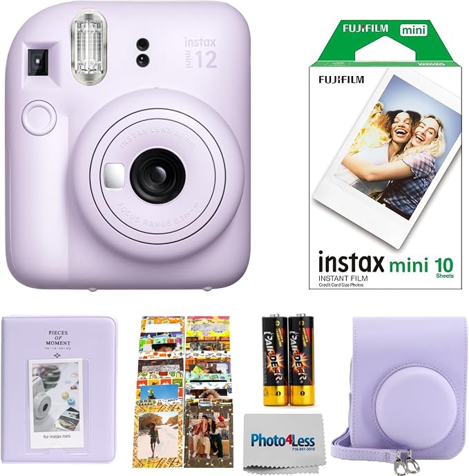 FUJIFILM INSTAX MINI 12 Instant Film Camera Bundle by FUJIFILM