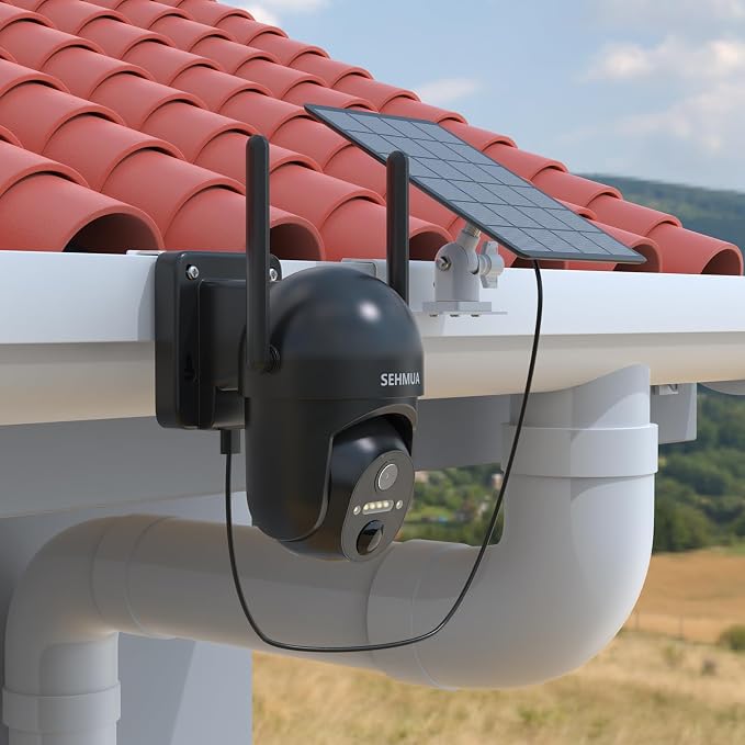 Gutter Mount for SEHMUA RBX-S40/S44/S45/SD22 Solar Outdoor Camera Bracket - Image 5