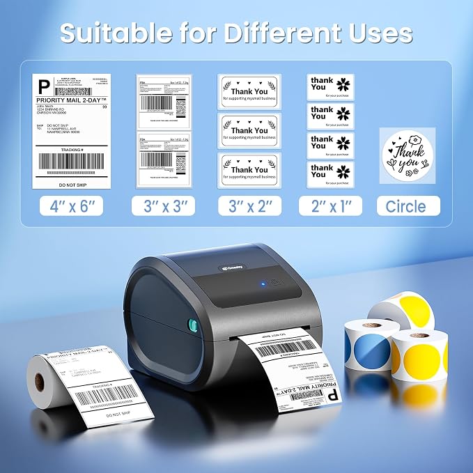 Bluetooth Shipping Label Printer 4x6 - Image 6
