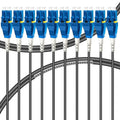 10-Pack - 5m Uniboot LC to LC Armored Fiber Patch Cable, Singlemode 9/125um by Bangun