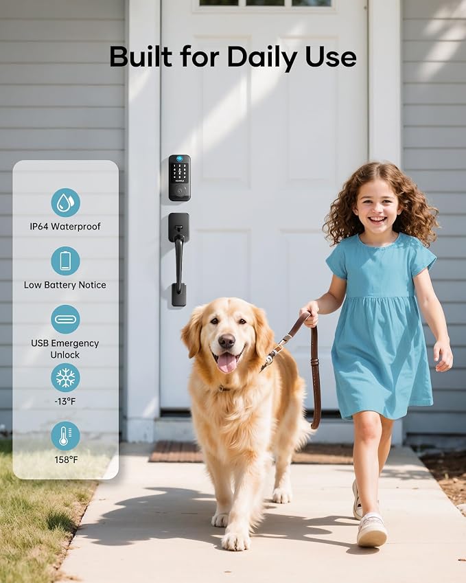 Wi-Fi Front Door Lock Set - Image 8