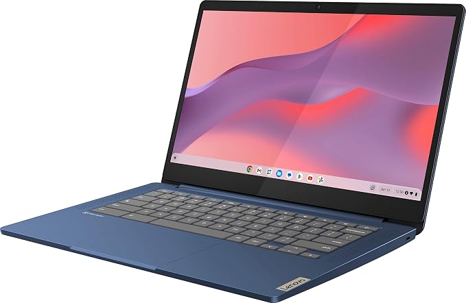 Lenovo Flagship Chromebook, 14'' FHD Touchscreen Slim Thin Light Laptop Computer, 8-Core MediaTek Kompanio 520 Processor, 4GB RAM, 64GB eMMC, WiFi 6,Chrome OS, Abyss Blue - Image 2