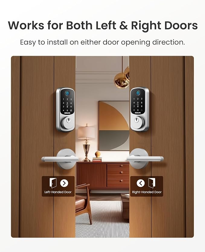 DESLOC B200 Fingerprint Smart Lock - Image 9