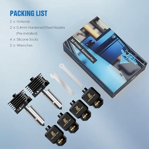 Hotend Kit for Bambu Lab P2S / P2SC, Fast Heating & Stable Extrusion – 3D - Image 8