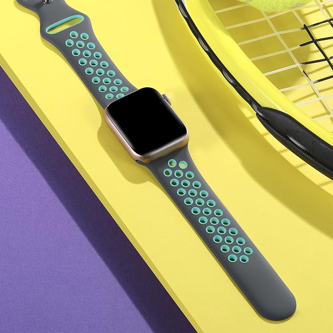 Lerobo Sport Bands Compatible for Apple Watch Band 40mm 38mm 42mm 41mm for - Image 7