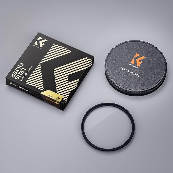 K&F CONCEPT 72mm MC UV Protection Filter Shockproof Tempered Optical Glass - Image 7