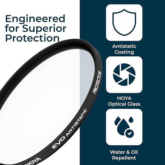 Hoya EVO Antistatic 77mm Filter — Premium Optical Glass w/ 16-Layer SMC Lens - Image 6