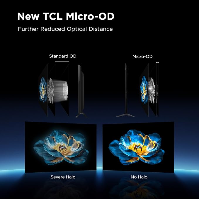 TCL 50 Inch Class QM6K Series | Mini LED QLED 4K HDR | 50QM6K, Latest Model | 120HZ-144HZ High Brightness Smart Google TV Dolby Atmos Onkyo Audio | Voice Remote Alexa Gaming Streaming Television - Image 9