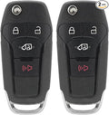 2PCS Flip Key Fob Replacement for Ford Transit 2019 2020 2021 Ford Transit by Unknown