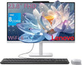Lenovo 24 23.8" i3-N305 16GB 512GB SSD FHD IPS All-in-One Desktop Computer | WiFi 6, Bluetooth 5.2, Windows 11 Home, Keyboard & Mouse, Cloud Grey AIO for Home Office Work, Study and Video Calls by LENOVO