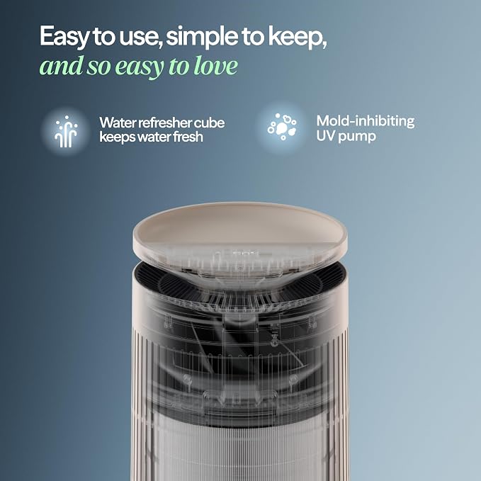 Blueair 2-in-1 Pro Air Purifier & Humidifier for Large Rooms, HEPASilent™ Removes 99.97% Allergens, Dust, Smoke, Up to 1,875 sq ft, Smart App, Skin-Hydration Mode, 360° InvisibleMist™ - Image 8
