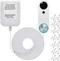 Dreyoo Video Doorbell Transformer, 24 Volt 16.4 Feet Doorbell Power Supply C by Dreyoo
