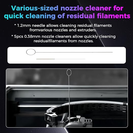 Creality Official 3D Printer Tool Kit, Cleaning/Assembly/Disassembly/Filament - Image 5