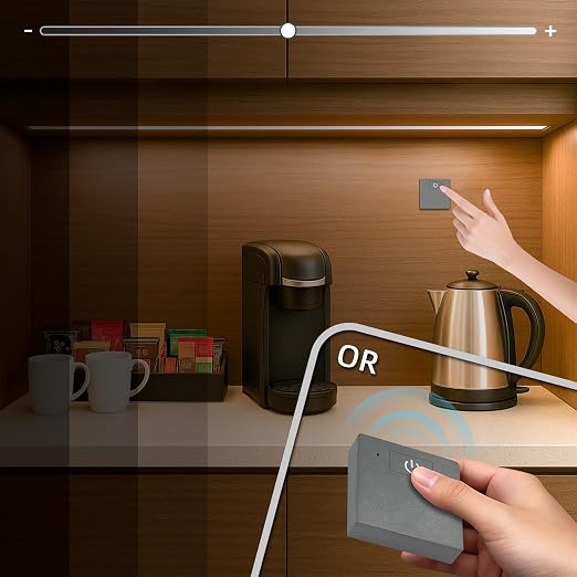 LUMILAND Wireless Touch Dimmer Switch Included one-to-Multiple Receiver - Image 5