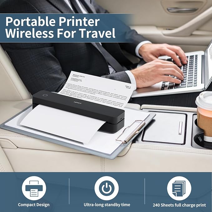 HPRT Inkless Portable Printer Wireless - Image 5