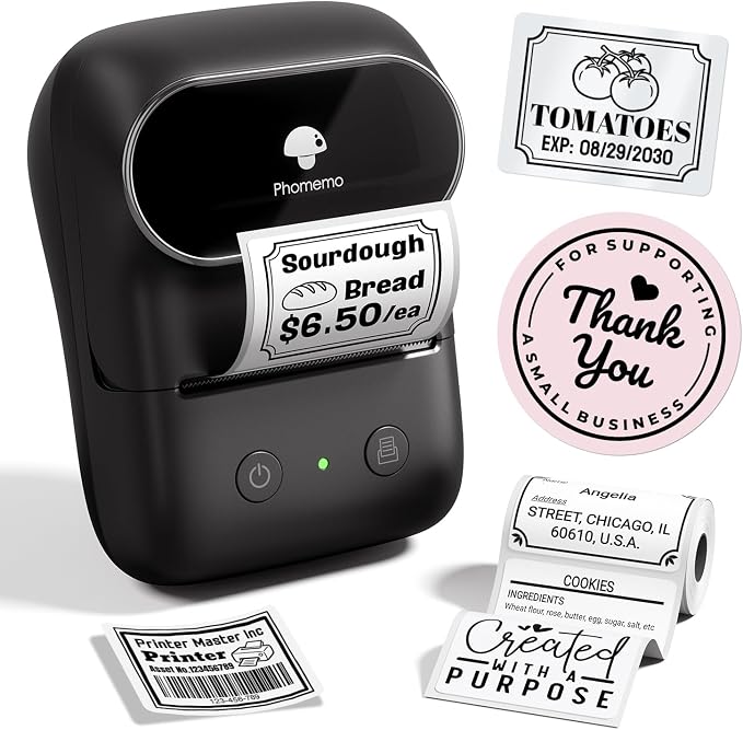 Phomemo M108 Label Maker Machine by Phomemo