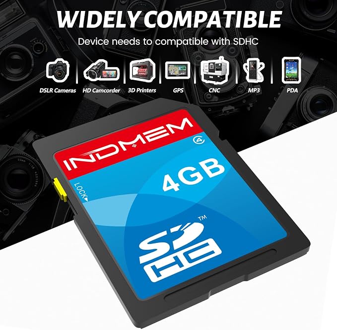 SD Card 4GB, 8 Packs Class 4 4GB Flash Memory Card MLC Standard Secure Digital - Image 7
