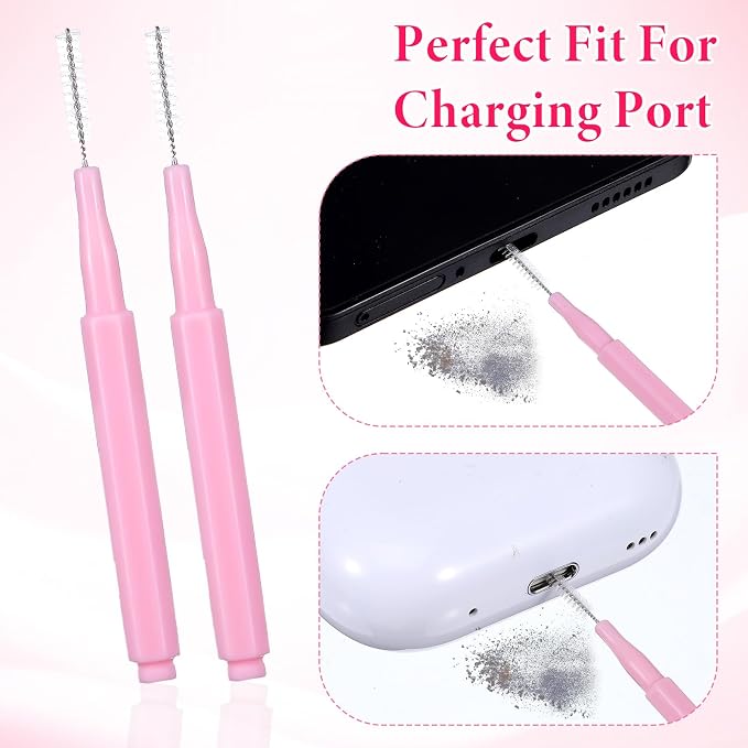 Sibba 20Pcs Cell Phone Cleaning Kit, Anti-Clogging Mini Brushes - Image 3