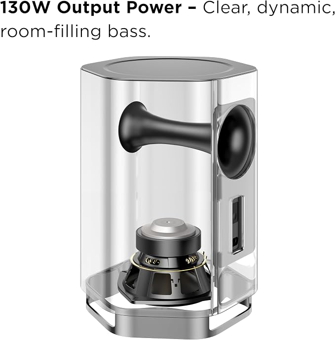 TCL Z100 Wireless Immersive 3D Home Theater Subwoofer QM6K, QM7K, QM8K, QM9K & X11L | Dolby Atmos Deep-Bass, Room-Filling Sound | Flexible Placement & Modern Design | Latest Model - Image 7