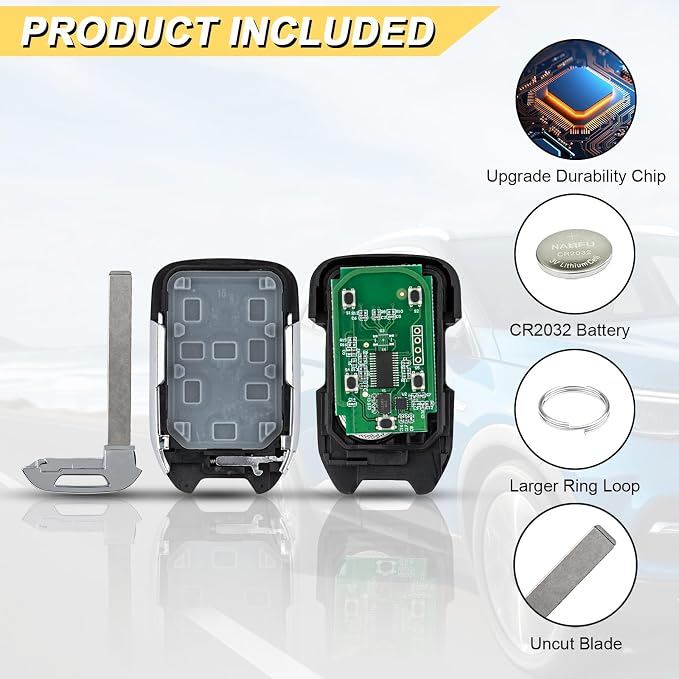 Vurkcy Key Fob Replacement for 2017-2021 GMC Acadia Push Start Smart Proximity - Image 5