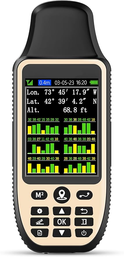 ZL660 Land Surveying Equipment, Intuitive Operation Handheld GPS by Unknown