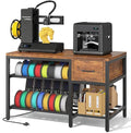 3D Printer Stand with Filament Storage – Heavy Duty Metal 3D Printer Table with by Anrigeail