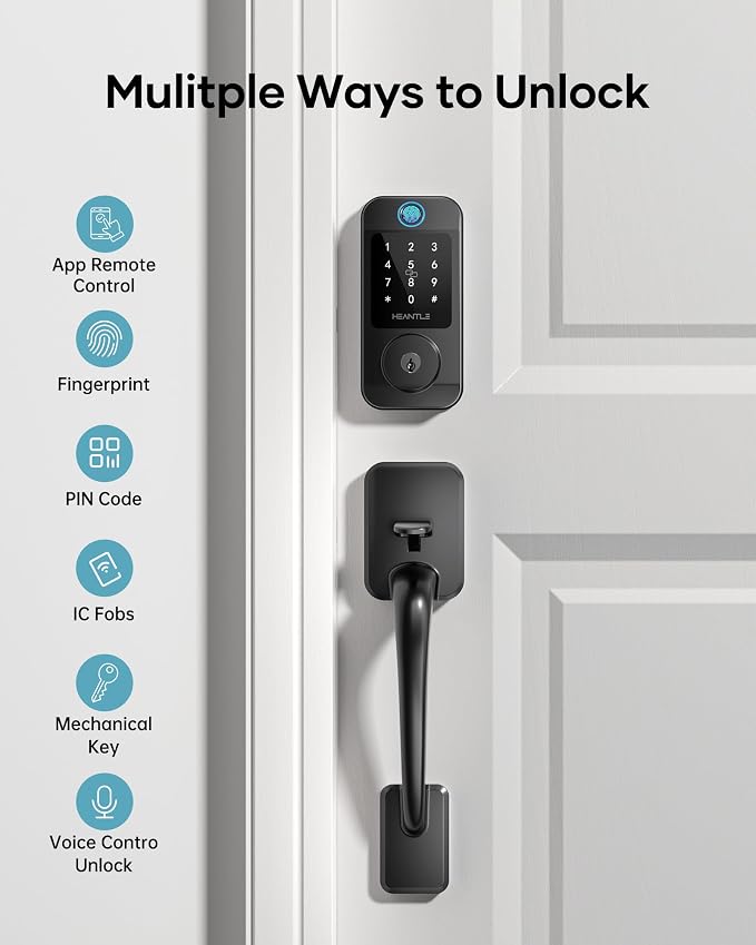 Wi-Fi Front Door Lock Set - Image 2