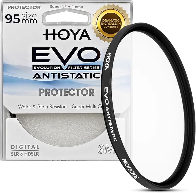 Hoya EVO Antistatic 95 mm Lens Filter — Premium Optical Glass w/ 16-Layer SMC by HOYA