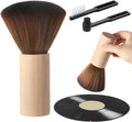 Ziliny 3 Pcs Vinyl Record Cleaning Brush Wooden Anti Static Dust Record Vinyl by Ziliny
