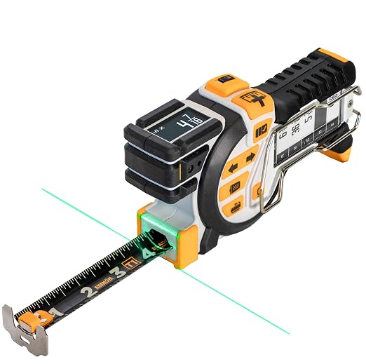 REEKON T1 Tomahawk Digital Tape Measure 25 Ft – Professional Measuring Tool by REEKON