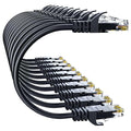 Cat 6 Ethernet Cable 6FT 10Pack, Cat6 Ethernet Patch Cable 10Gbps, High-Speed by 10Gsupxsel