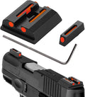No-Tritium Fiber Optic Red/Green Sights by TRSAIM