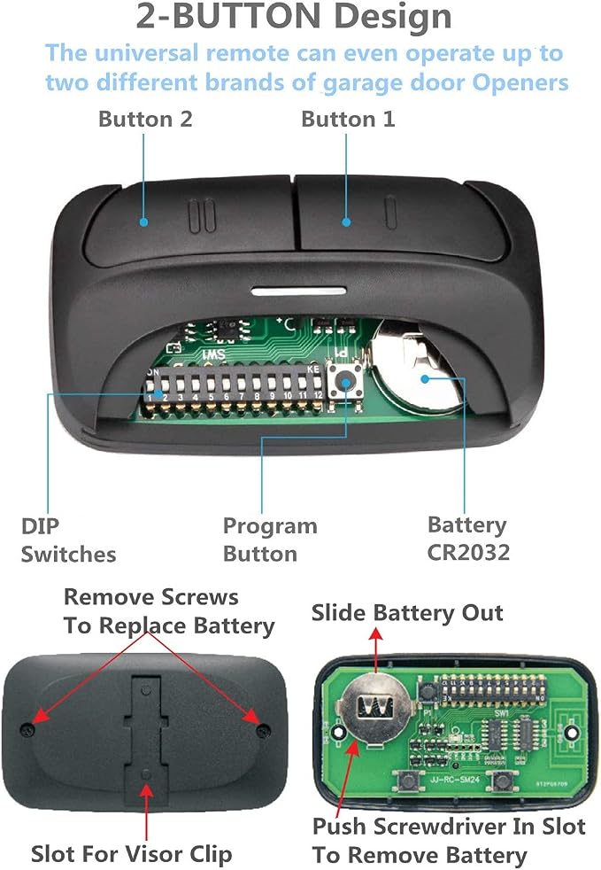Universal Garage Door Opener Remote - Image 4