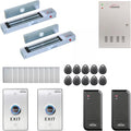 Visionis FPC-6131 Two Doors Door Access Control Out Swing Door 300lbs Mag Lock by Visionis