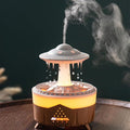 Raindrop Humidifiers for Bedroom -Essential Oil Diffuser with 7 Colors LED Lights,Air Humidifiers,Cool mist humidifier with 4 timers,Vaporizers for nursery,family,bedroom and office by fuliyingAhealthierhome