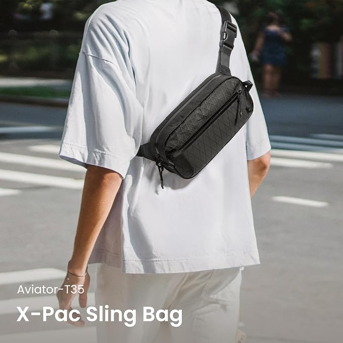 tomtoc 3.5L X-Pac Sling Bag - Image 8