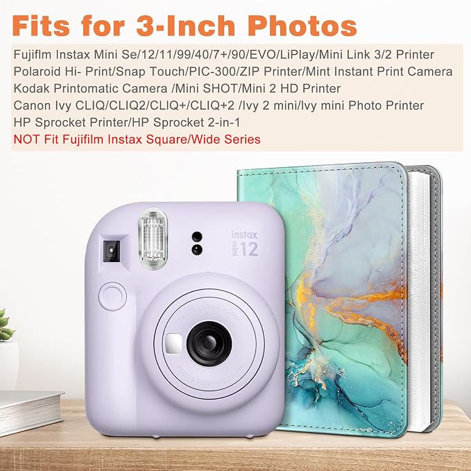 Fintie Instax Mini Photo Album for 2x3-Inch Film - Image 2