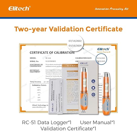 Elitech USB Temperature Data Logger Reusable Digital Recorder Medical - Image 6