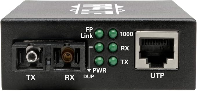 TRIPP LITE Network Copper RJ45 Ethernet to Fiber SC Duplex Singlemode Cable - Image 2