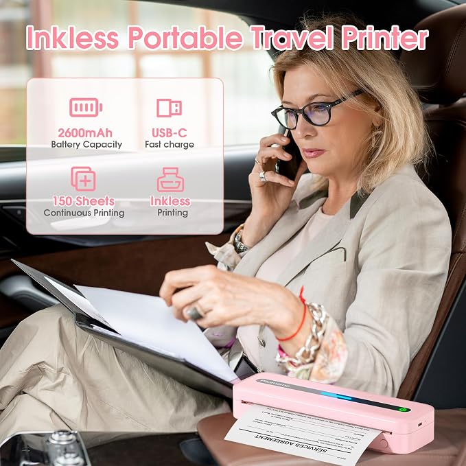 Phomemo M832 Portable Printers Wireless - Image 6