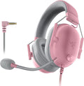 Razer BlackShark V2 X Gaming Headset, 50mm Drivers, Quartz Pink by Unknown