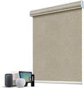 SmartWings Motorized 100% Blackout Shades Blinds, Custom Size, Cordless Window by SmartWings