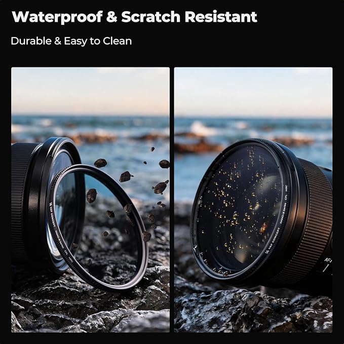 K&F CONCEPT 62mm Circular Polarizer Filter, Super Slim, High Definition - Image 6