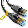 Vabogu Cat 8 Ethernet Cable 30FT, Heavy Duty 26AWG High Speed 40Gbps 2000MHz by VABOGU