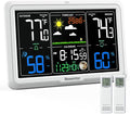 Newentor Weather Station Wireless Indoor Outdoor, Indoor Outdoor Thermometer by Newentor
