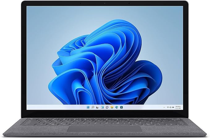 Microsoft Surface Laptop 4 - i7-1185G7 16GB RAM, 512GB SSD, 13.5" High-Performance Touchscreen Windows 11, Lightweight with Sleek Design Platinum 5EI-00019 (Renewed) | 16GB RAM, 512GB SSD, Touchscreen, I7-1185G7 16GB RAM, Lightweight with Sleek Design ... by Amazon+Renewed