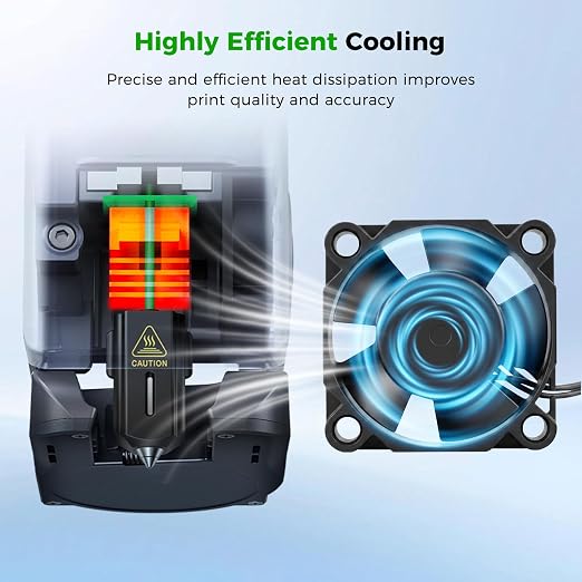 Creality Official SPARKX i7 Hotend Cooling Fan, Original i7 3010 Axial Cooling - Image 3