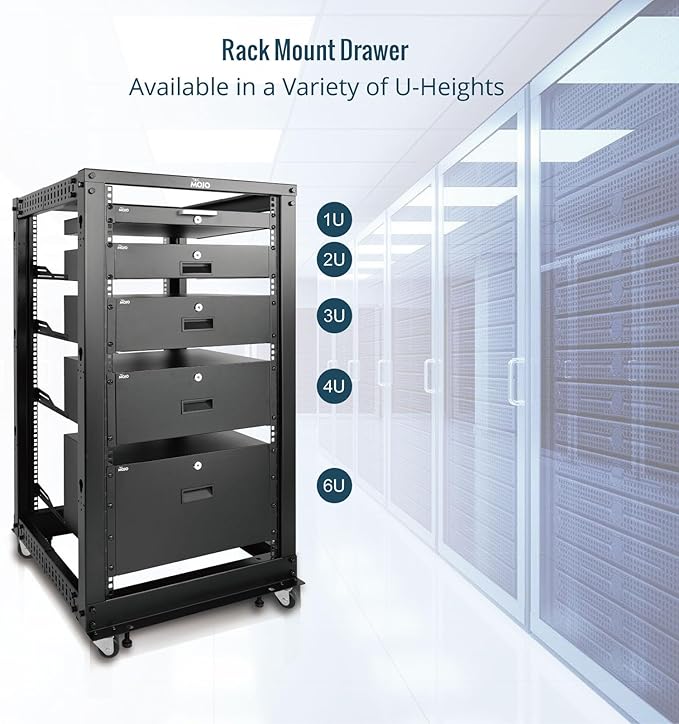 Tecmojo 2U Rack Drawer, Rack Mount Drawer - Image 6