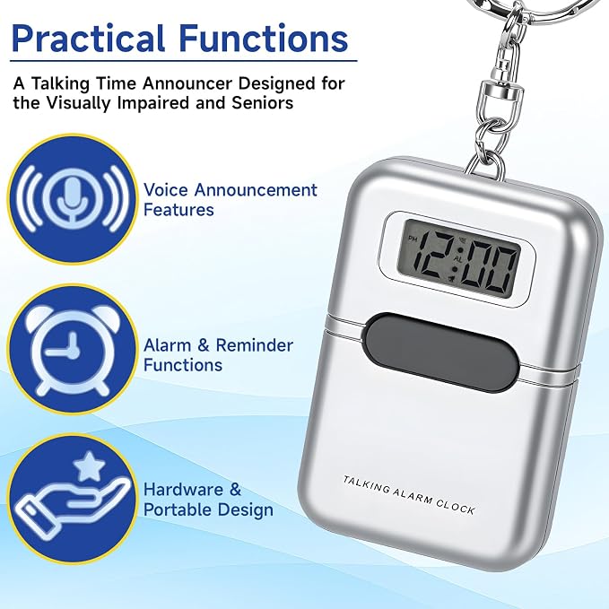 Lenporl Talking Clock for The Blind and Visually Impaired - Image 4