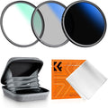 K&F Concept 43mm UV/CPL/ND2-400 Lens Filters Kit-18 Multi-Layer Coatings by KFCONCEPT